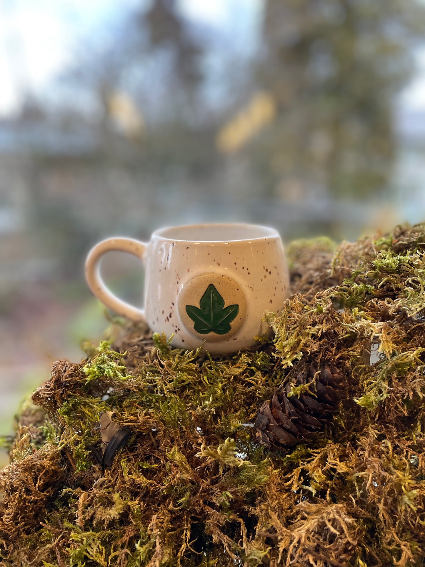 Ceramic Big Belly Ivy Mug (Style B) SOLD OUT!