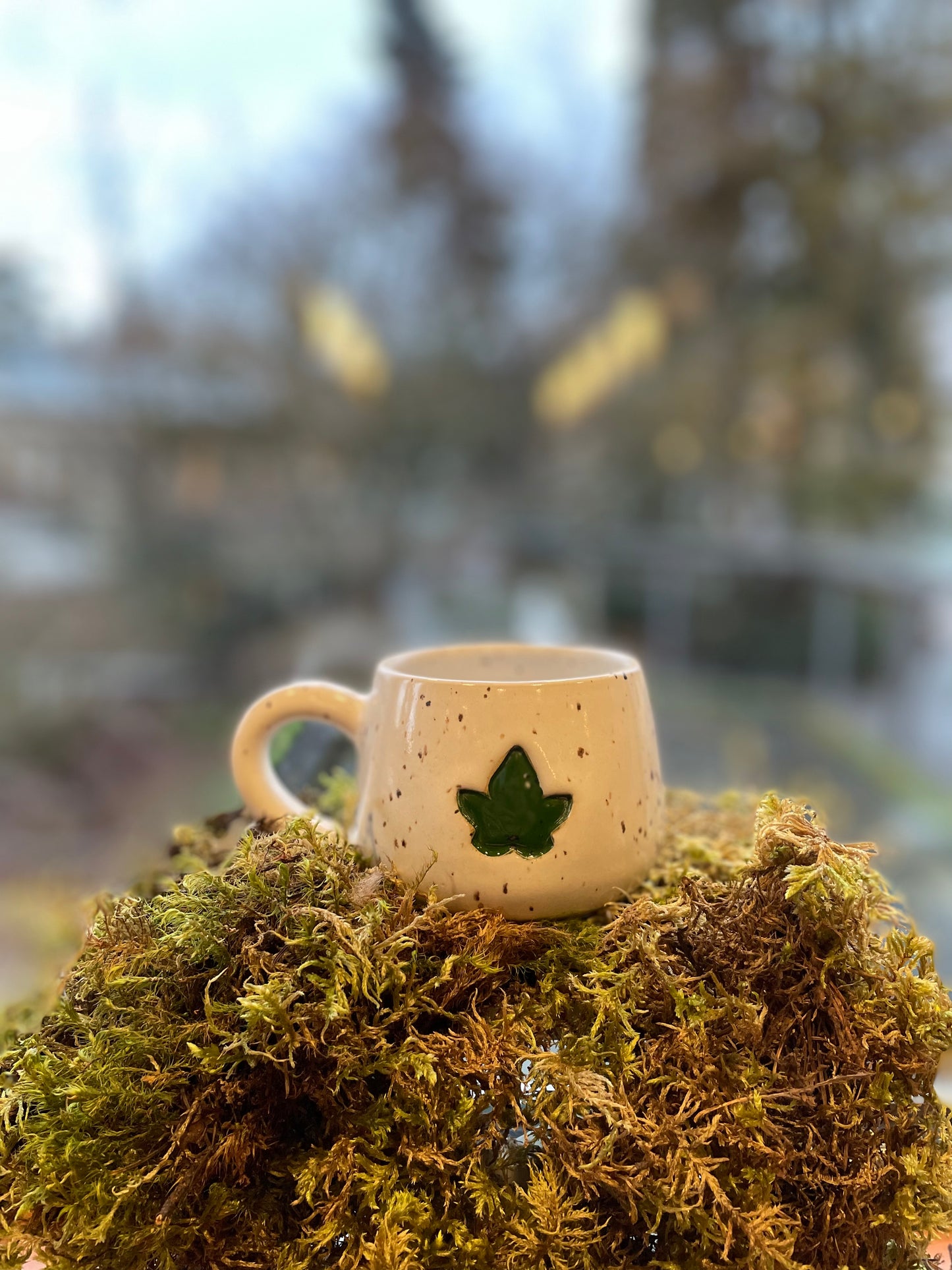 COMING SOON!  Ceramic Big Belly Ivy Mug (Style A)