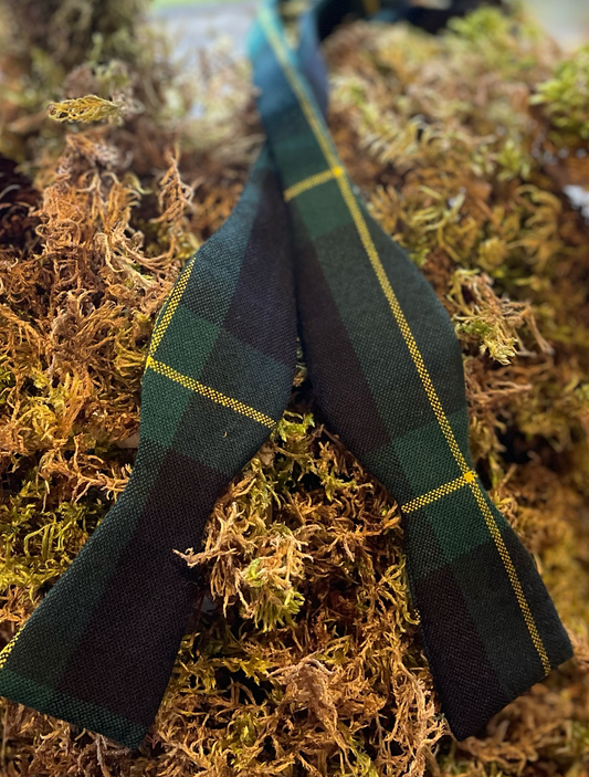 Tartan Self-Tie Bow Tie